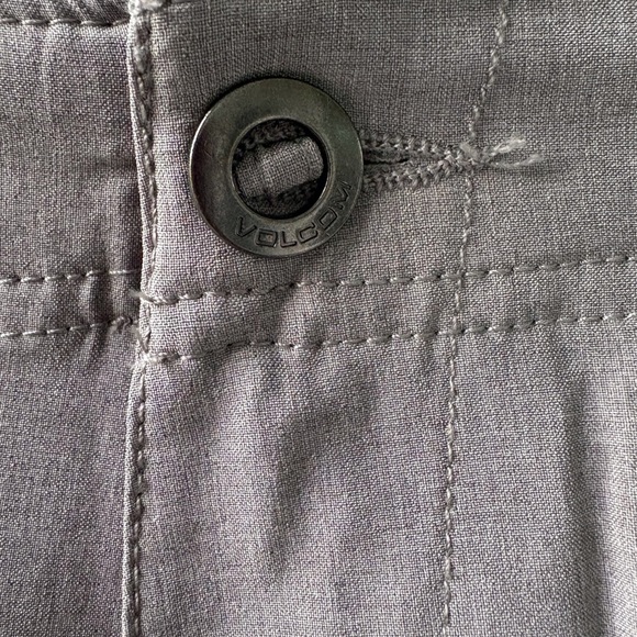 Volcom Kerosene Hybrid Shorts Size 32 Men Gray Pockets Surf Beach Cruise Stretch - Picture 12 of 16